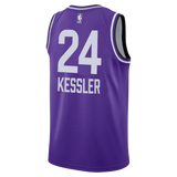 23 City Swingman Jersey - Walker Kessler - Purple - City - Nike