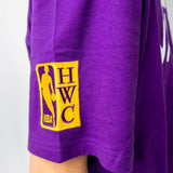 HWC Short Sleeve Premium Tee - Purple - Mitchell and Ness