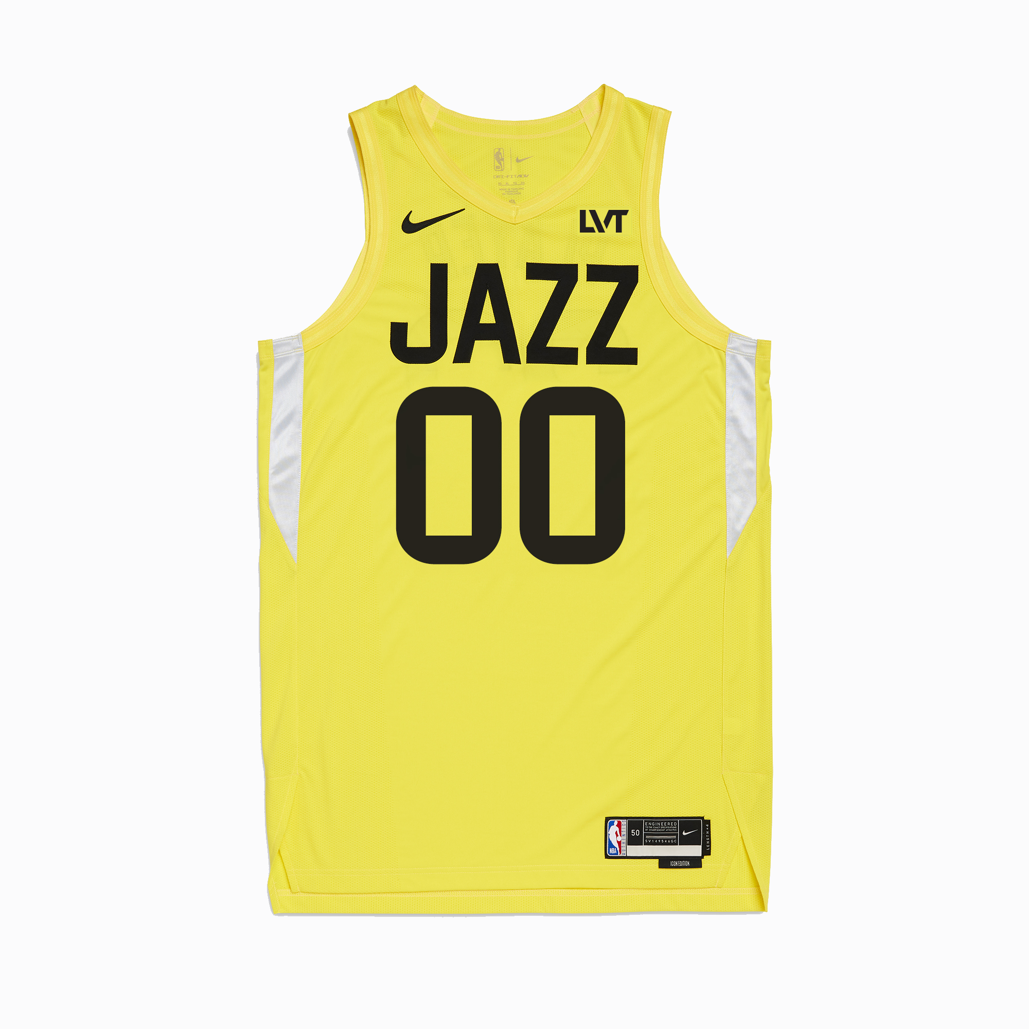 Youth Fanatics Branded Jordan Clarkson Yellow Utah Jazz Fast Break Player Jersey - Icon Edition Size: Medium