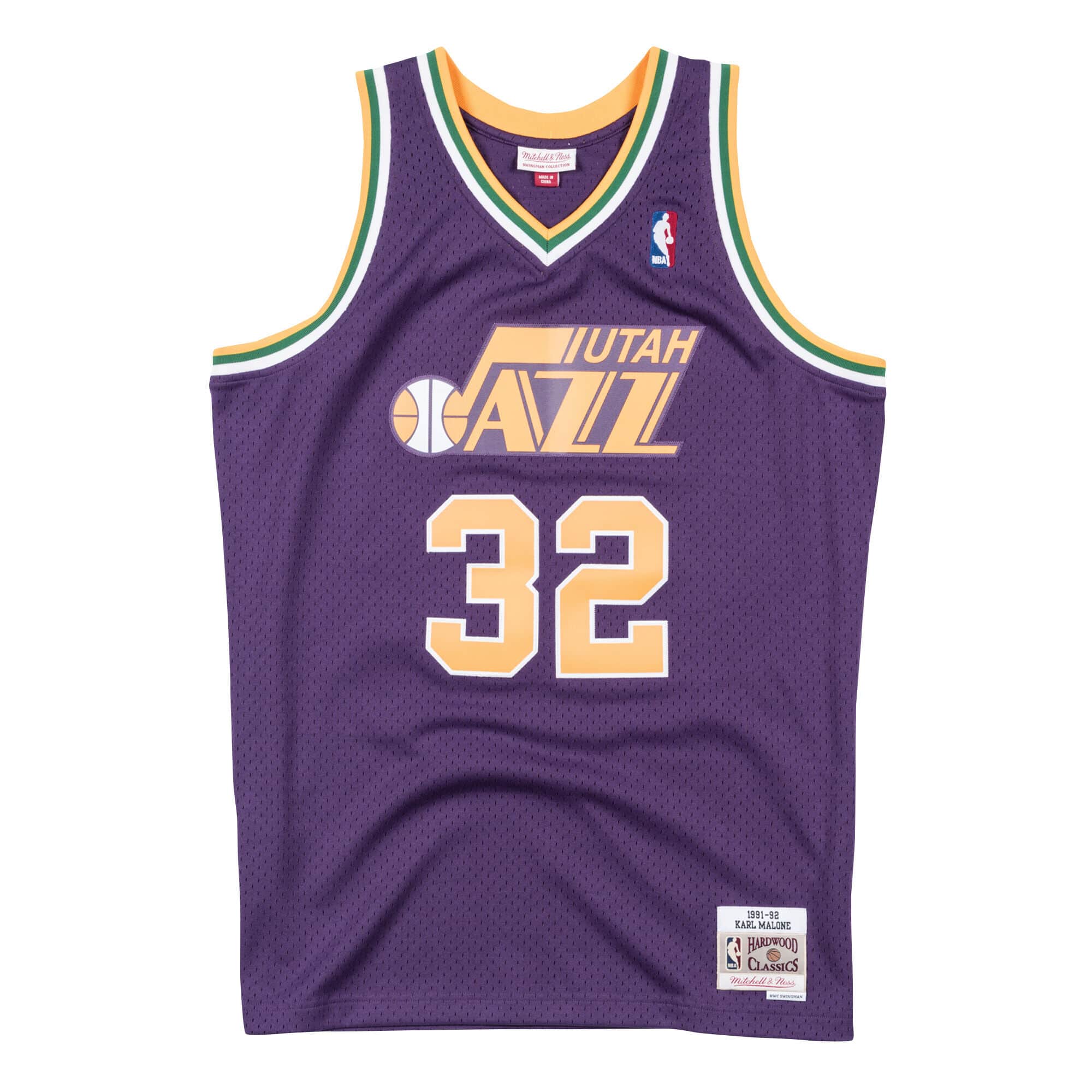 Hardwood Classic Swingman Jersey - Karl Malone - Purple - HWC 80s - Mi –  Utah Jazz Team Store