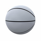 Blue Full Size Rubber Basketball - N/A - Blue - Primary - - Logo Brands