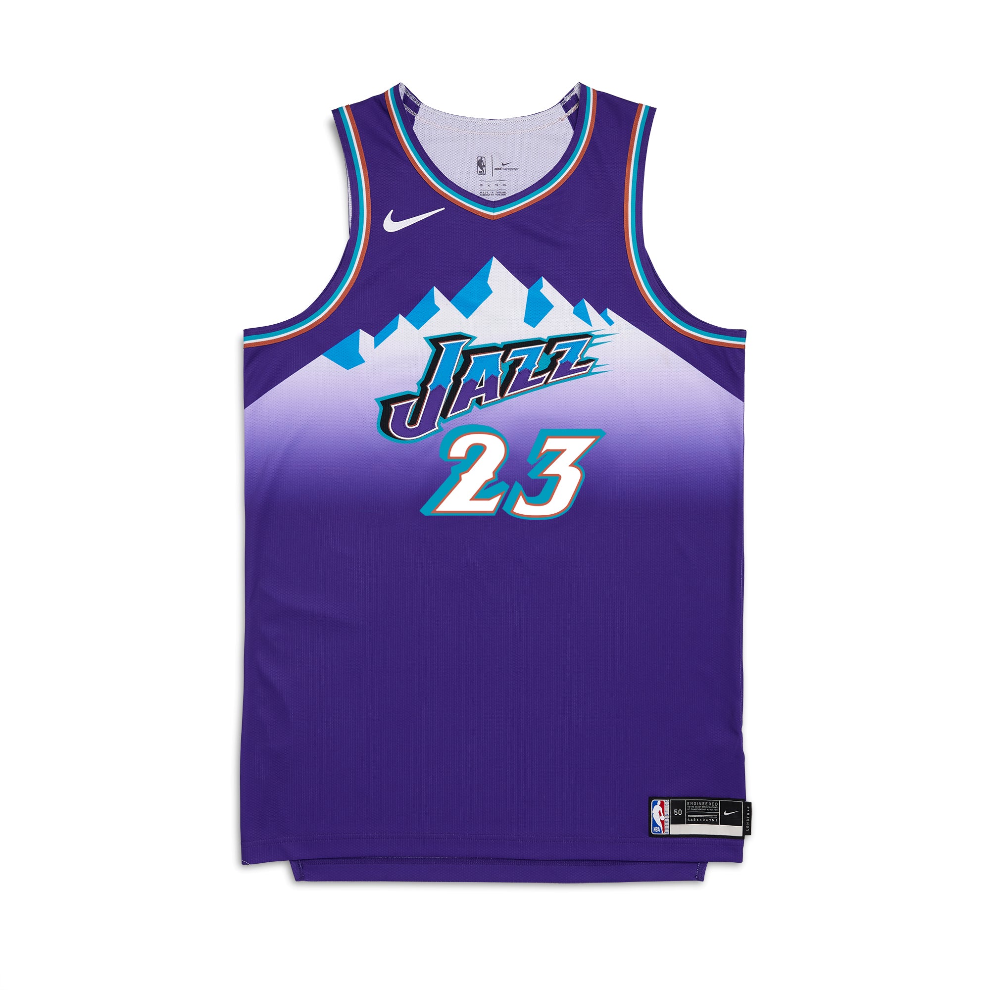 Men's Utah Jazz Lauri Markkanen #23 Nike Purple 2022/23 Swingman