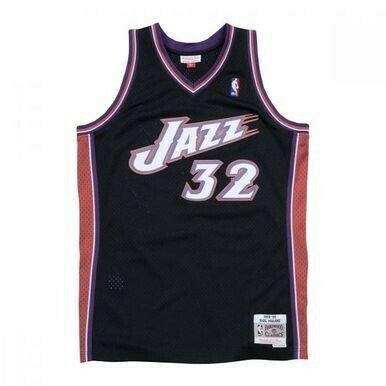 VTG Rare 1990 Karl Malone Utah Jazz Nutmeg Double Sided Shirt Size M/L –  Huntsville Vintage
