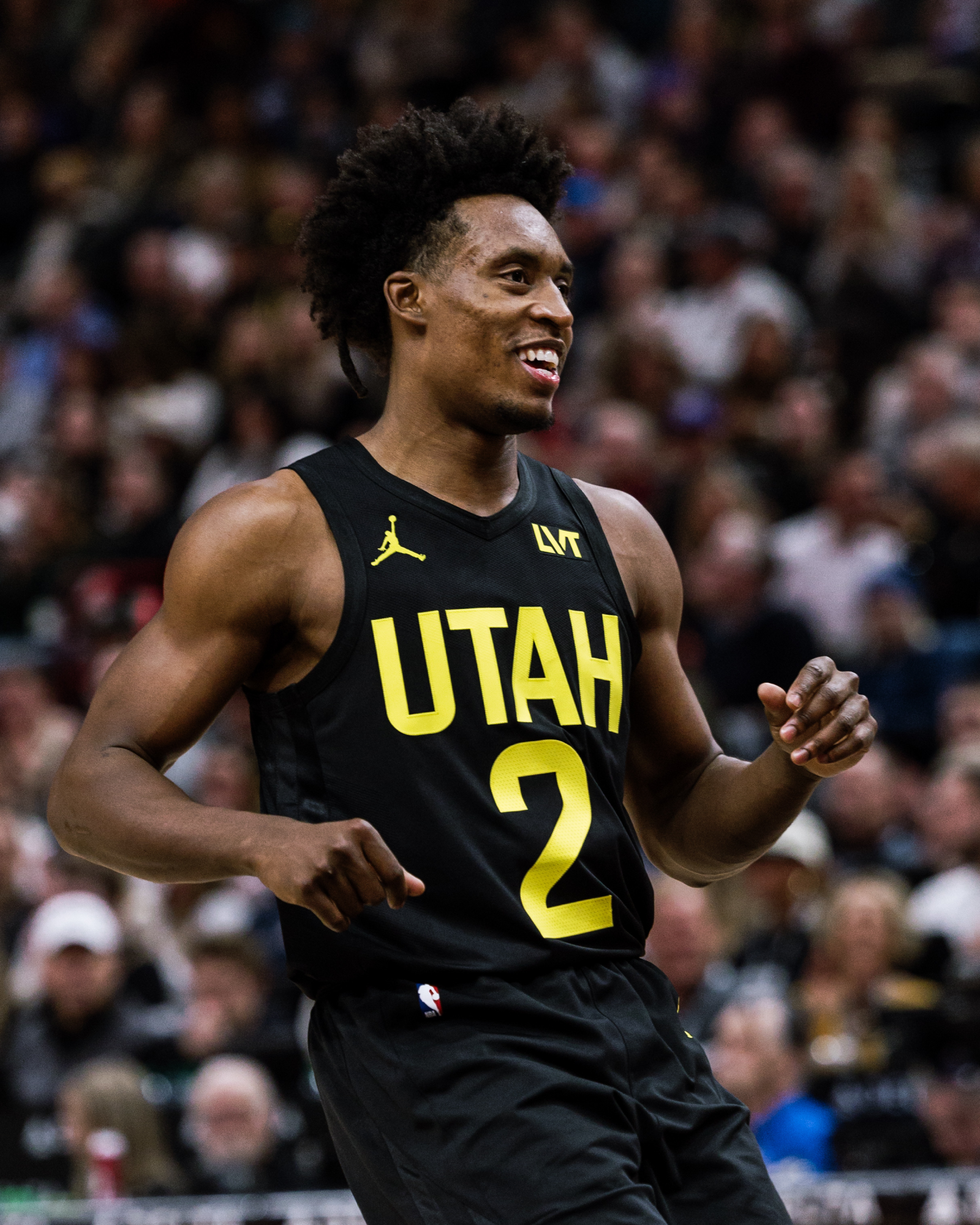 Utah Jazz Fanatics Authentic Team-Issued Black City Pants from the  2019-20 NBA Season