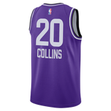 23 City Swingman Jersey - John Collins - Purple - City - Nike