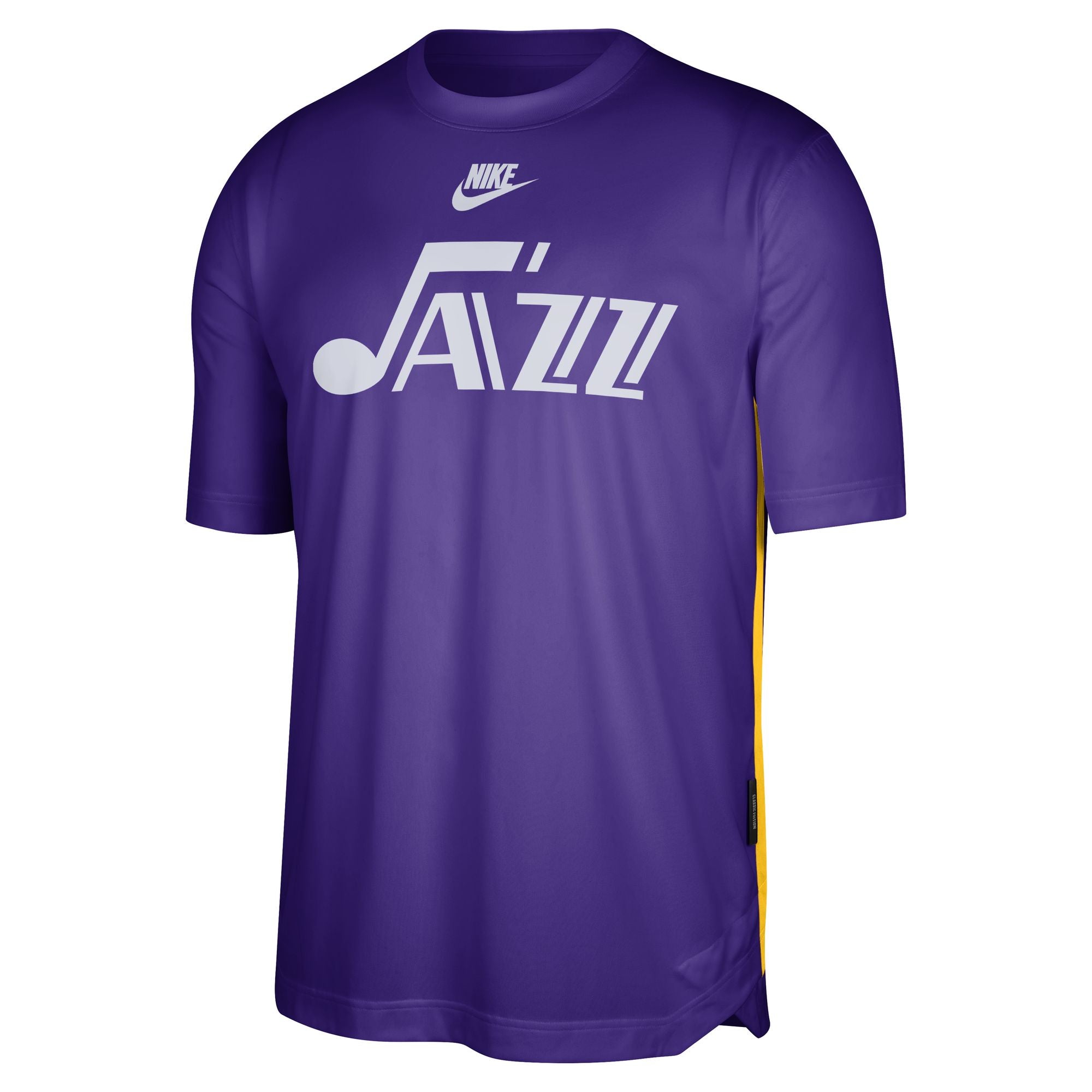 23 HWC Pre-Game Short Sleeve Top - Purple - HWC 70s - Nike – Utah Jazz ...