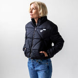 Cropped Puffer Jacket - Black - Primary - WEAR