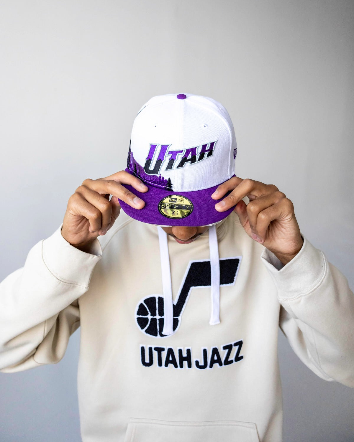 Black utah 2024 jazz hat