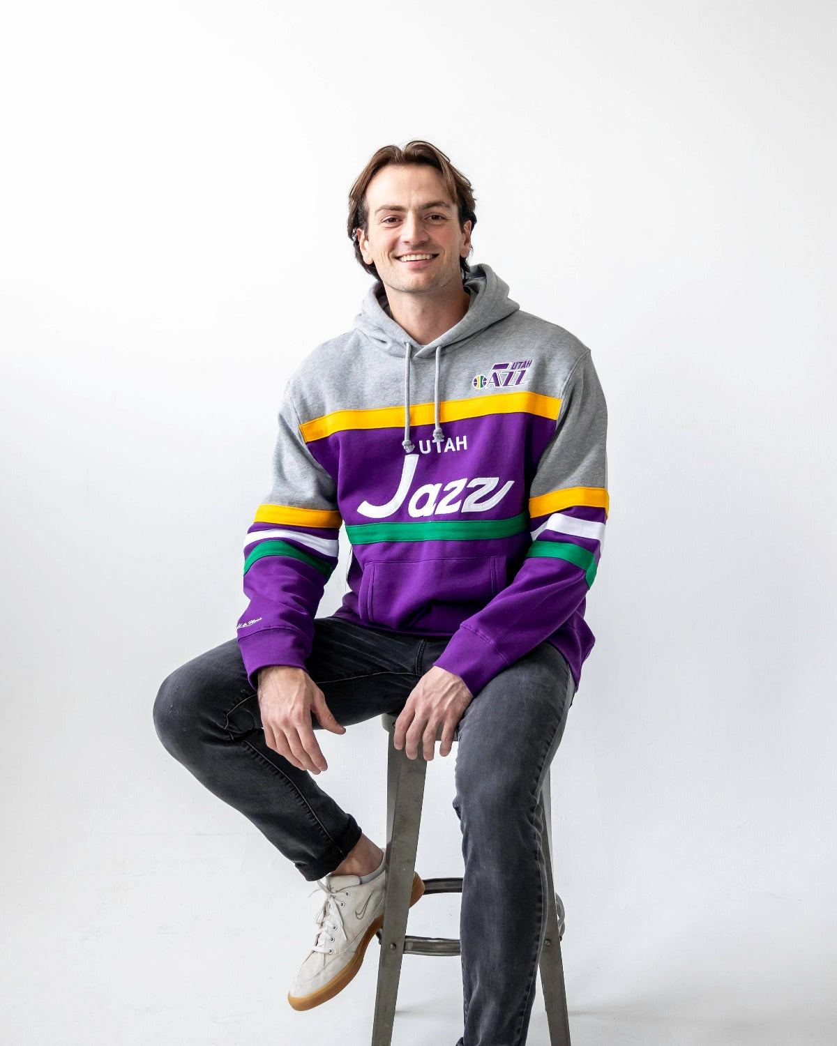 Purple utah store jazz hoodie