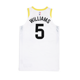 Remix Association Swingman Jersey - 2024 CODY WILLIAMS Draft Pick #10 - White - Nike