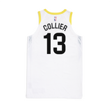 Remix Association Swingman Jersey - 2024 ISAIAH COLLIER Draft Pick #29 - White - Nike