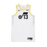 Remix Association Swingman Jersey - 2024 ISAIAH COLLIER Draft Pick #29 - White - Nike