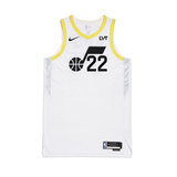 Remix Association Swingman Jersey - 2024 Draft Kyle Filipowski Draft Pick #32 - White - Nike