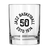 50 Season 14OZ ROCKS GLASS - Black - Logo Brands