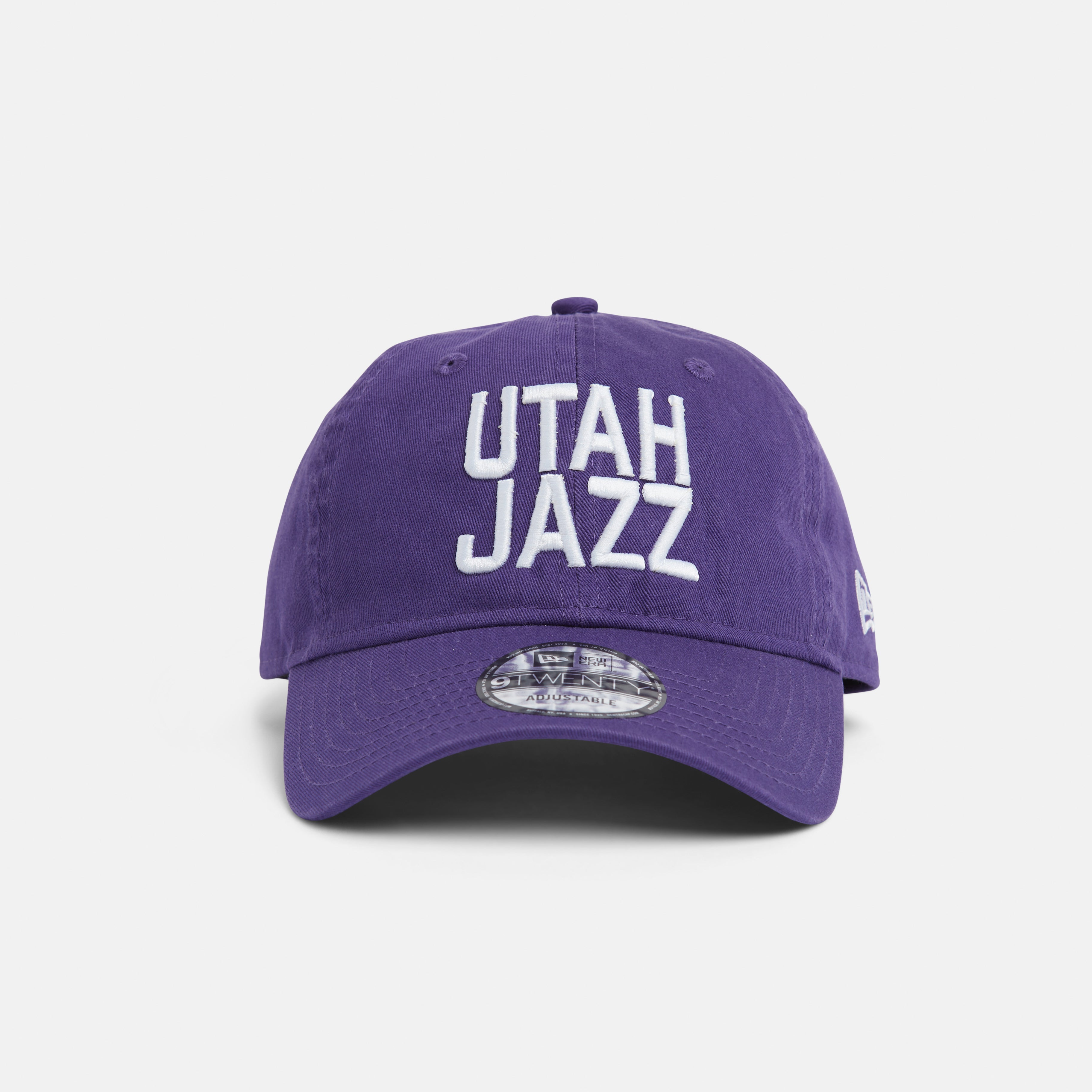 Front purple 920 with white stacked Utah Jazz wordmark logo.