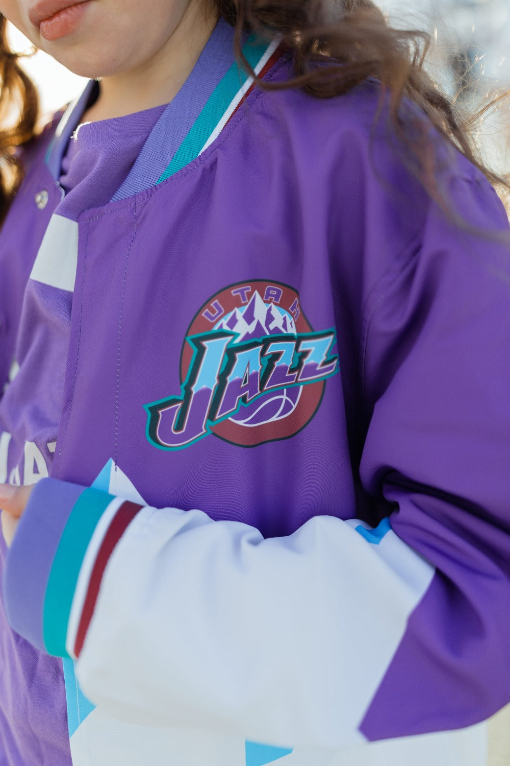 90s Hardwood Classic Warm Up Jacket – Utah Jazz Team Store