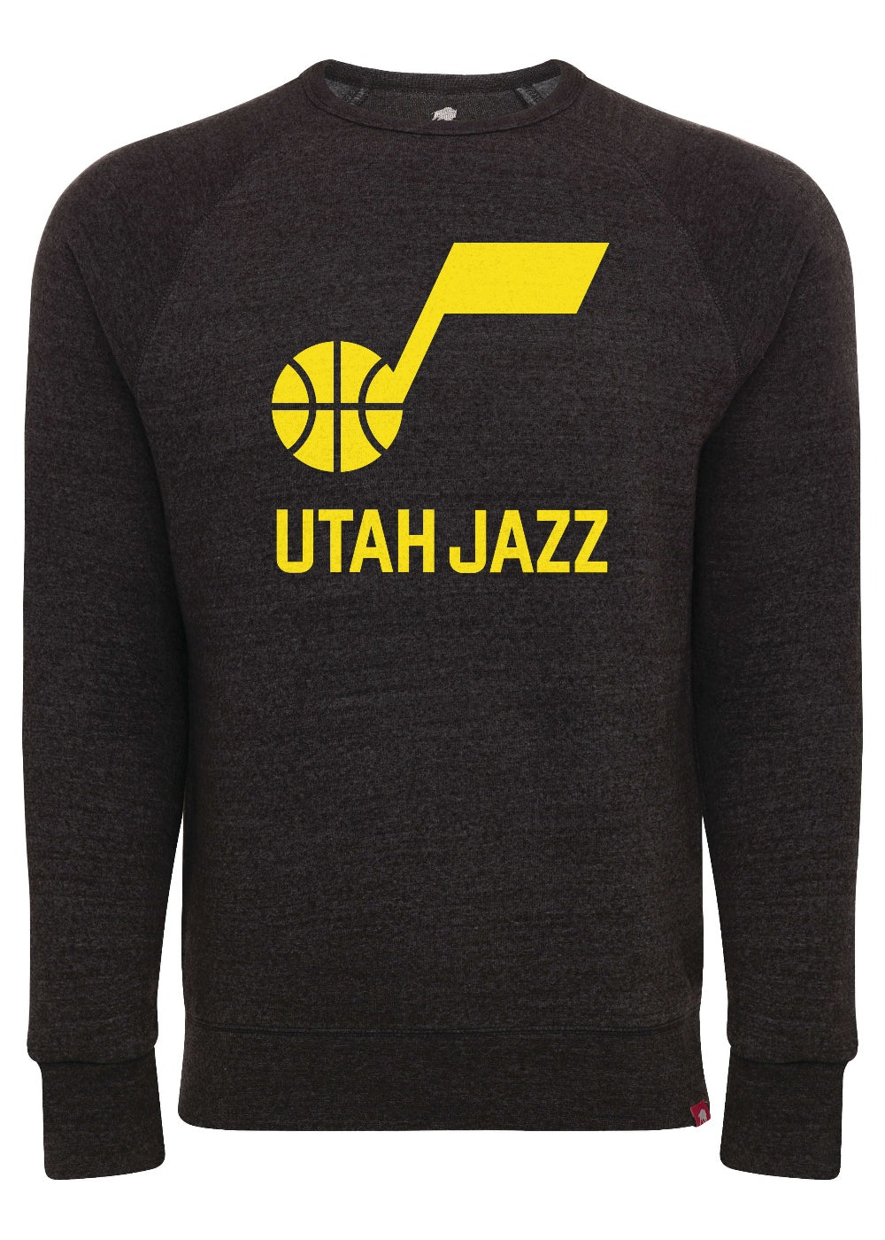 Team Name Crewneck - Black - Primary - WEAR – Utah Jazz Team Store